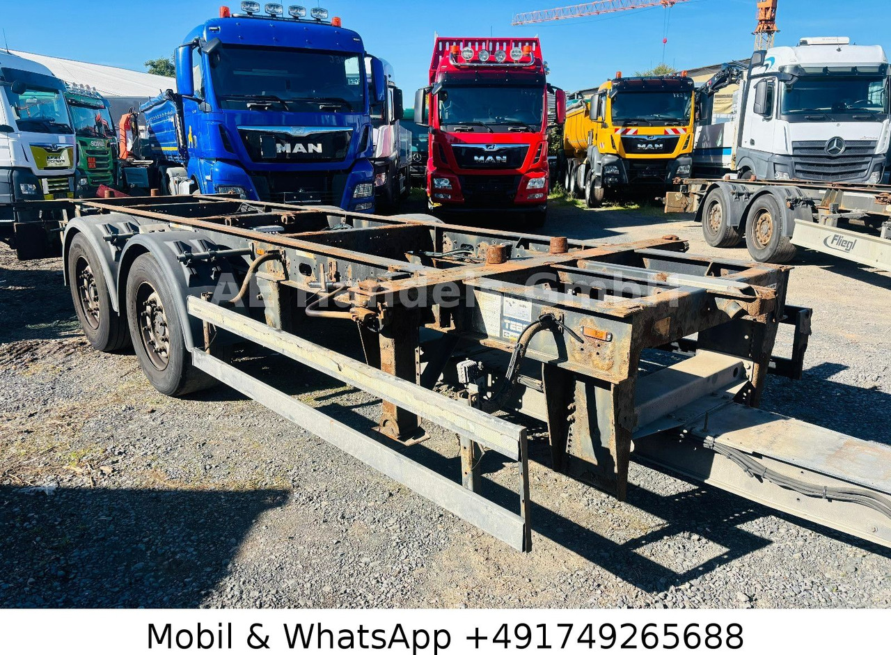 Schmitz Cargobull ZWF 18/L Tandem BDF Tiefgekoppelt*Scheibenbremse - Rimorchio portacontainer/ Caisse interchangeable: foto 1 Schmitz Cargobull ZWF 18/L Tandem BDF Tiefgekoppelt*Scheibenbremse - Rimorchio portacontainer/ Caisse interchangeable: foto 1