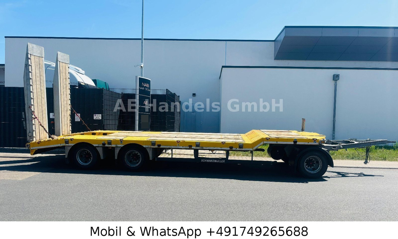 Schwarzmüller G-Serie Drehschemel *Bagger-Stiel-Mulde/Rampen - Rimorchio pianale ribassato: foto 2 Schwarzmüller G-Serie Drehschemel *Bagger-Stiel-Mulde/Rampen - Rimorchio pianale ribassato: foto 2