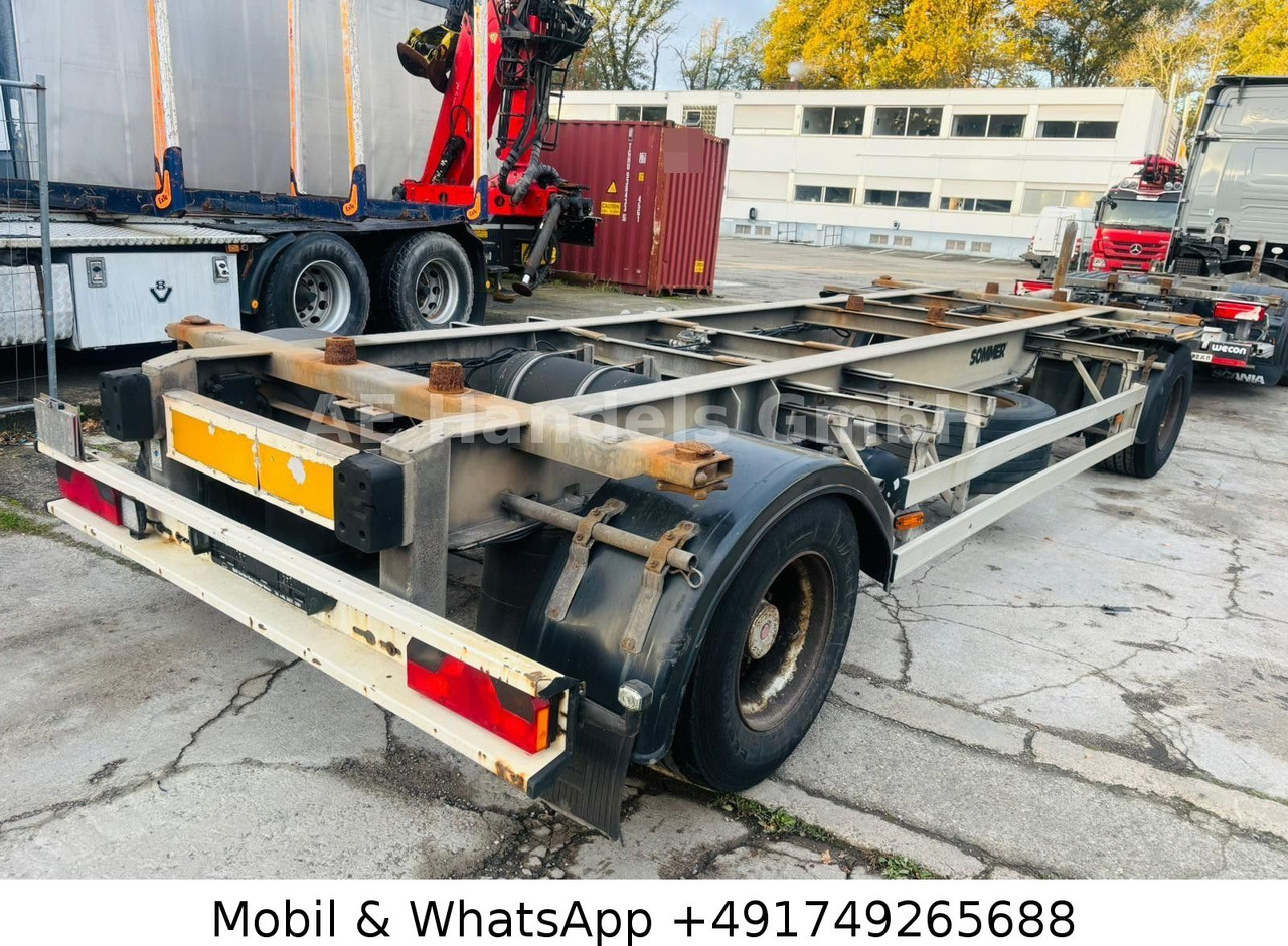 Sommer AW 18T Drehschemel BDF *Luft/Luft*Scheibenbremse - Rimorchio portacontainer/ Caisse interchangeable: foto 5 Sommer AW 18T Drehschemel BDF *Luft/Luft*Scheibenbremse - Rimorchio portacontainer/ Caisse interchangeable: foto 5