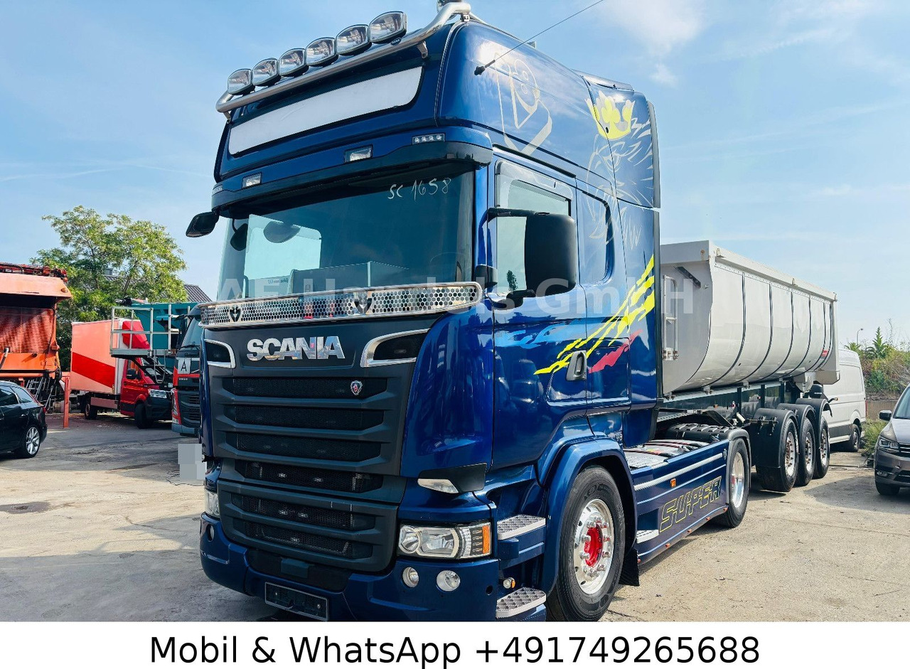 Trattore stradale Scania R580 V8 TopLine LL *Retarder/Standklima/Hydr.: foto 6