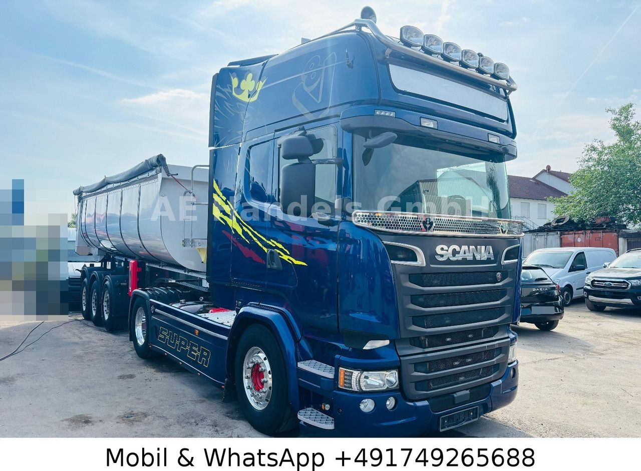 Scania R580 V8 TopLine LL *Retarder/Standklima/Hydr. - Trattore stradale: foto 1 Scania R580 V8 TopLine LL *Retarder/Standklima/Hydr. - Trattore stradale: foto 1
