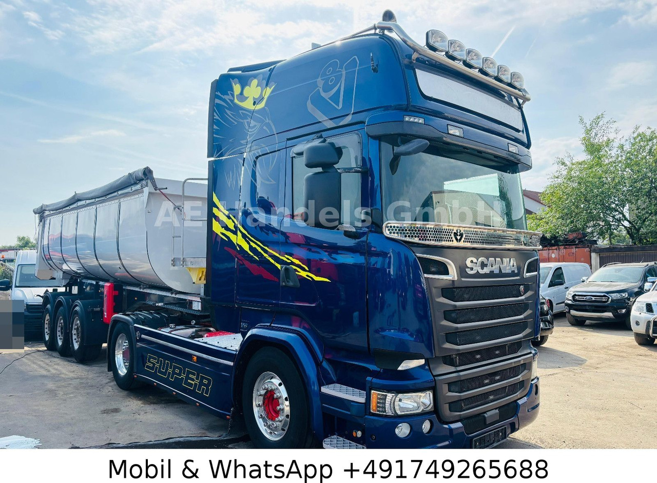 Trattore stradale Scania R580 V8 TopLine LL *Retarder/Standklima/Hydr.: foto 27