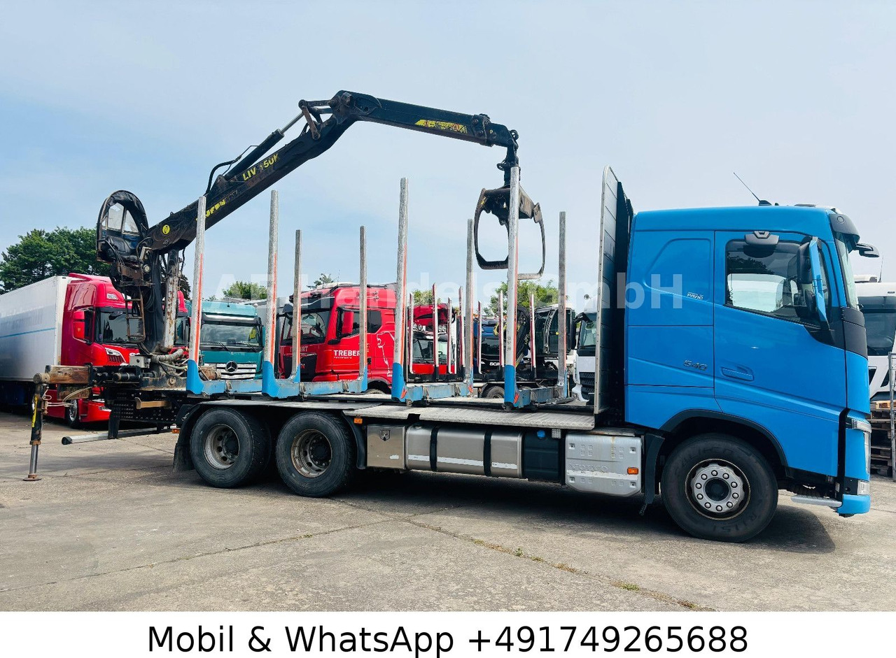 Volvo FH 540 BL 6x4 Tajfun LIV-150K *Retarder/Exte/ACC - Camion con gru: foto 2 Volvo FH 540 BL 6x4 Tajfun LIV-150K *Retarder/Exte/ACC - Camion con gru: foto 2