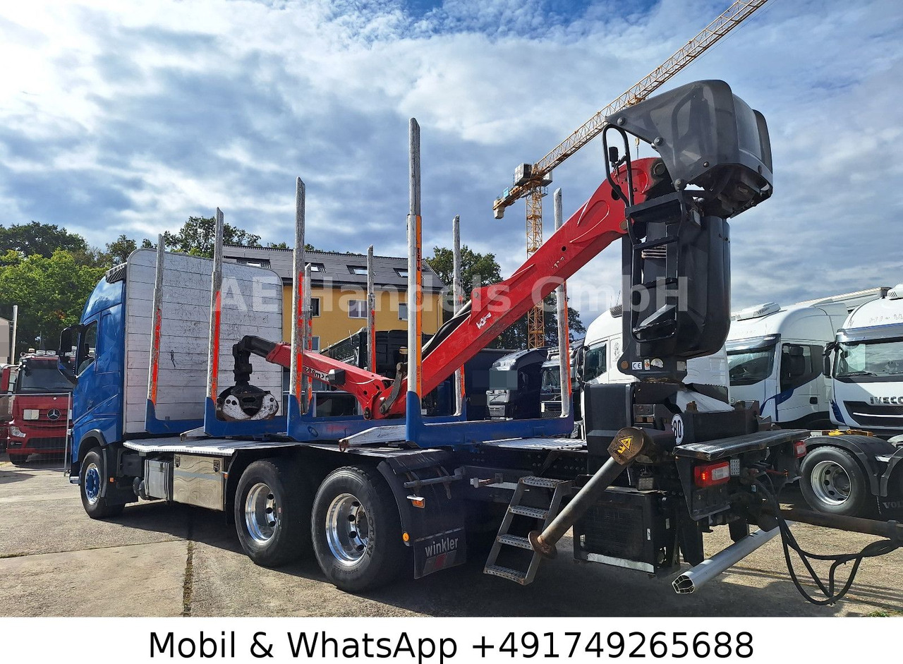 Volvo FH 540 Globe BL 6x4 Palfinger M12L80 *Retarder - Camion trasporto legname, Camion con gru: foto 5 Volvo FH 540 Globe BL 6x4 Palfinger M12L80 *Retarder - Camion trasporto legname, Camion con gru: foto 5