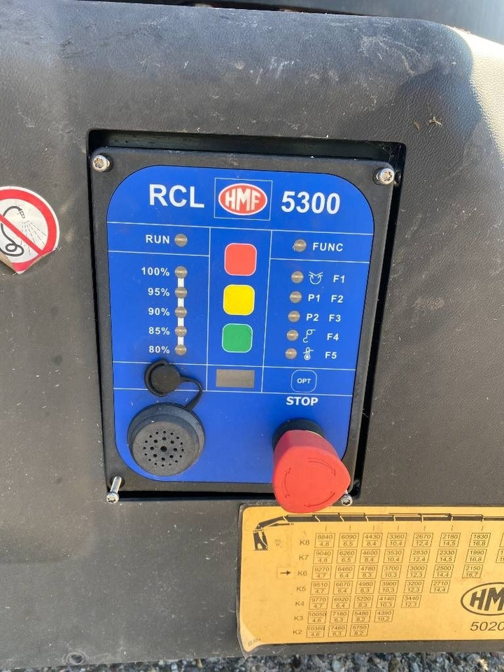 Gru per autocarro per Camion HMF 5020 K-RCS/EVS 1er Main endommagée: foto 36