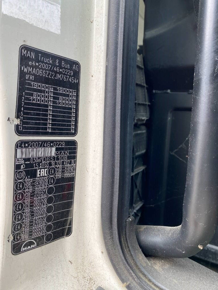 Autocarro telaio MAN TGS 18.320 *VENDU SANS MOTEUR NI BOITE DE VITESSE*: foto 7