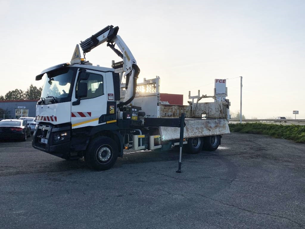 Renault C430 Dti11-Palfinger PK19.001/Tri-Benne endommagé - Autocarro ribaltabile: foto 3 Renault C430 Dti11-Palfinger PK19.001/Tri-Benne endommagé - Autocarro ribaltabile: foto 3