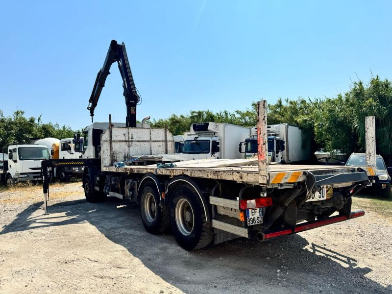 Renault PREMIUM 370 DXI PLATEAU RIDELLES GRUE - Autocarro con pianale/ Cassone fisso, Camion con gru: foto 3 Renault PREMIUM 370 DXI PLATEAU RIDELLES GRUE - Autocarro con pianale/ Cassone fisso, Camion con gru: foto 3