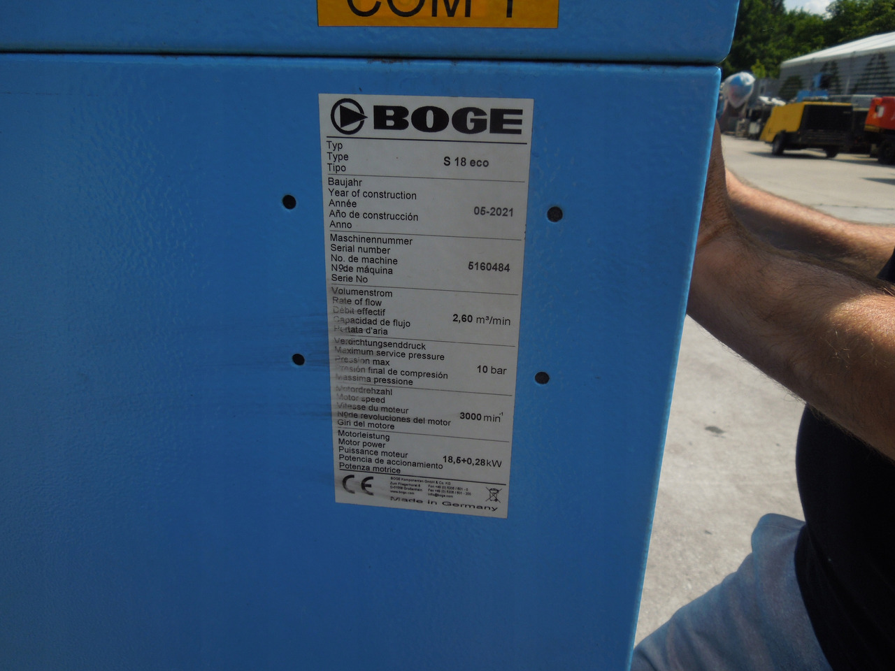 Boge S18ECO - Compressore d'aria: foto 4 Boge S18ECO - Compressore d'aria: foto 4