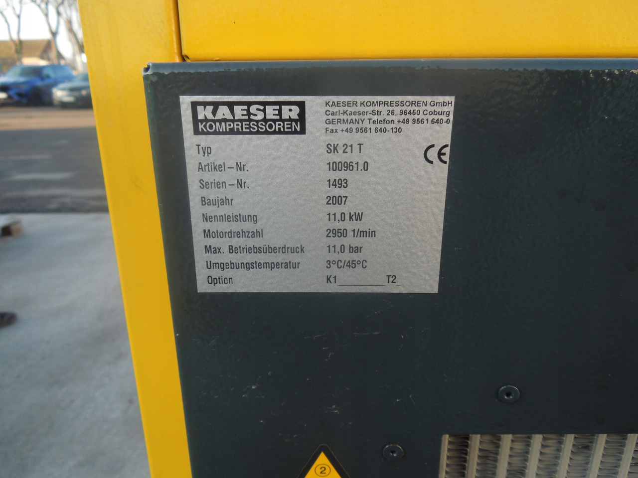 KAESER SK21T - Compressore d'aria: foto 4 KAESER SK21T - Compressore d'aria: foto 4