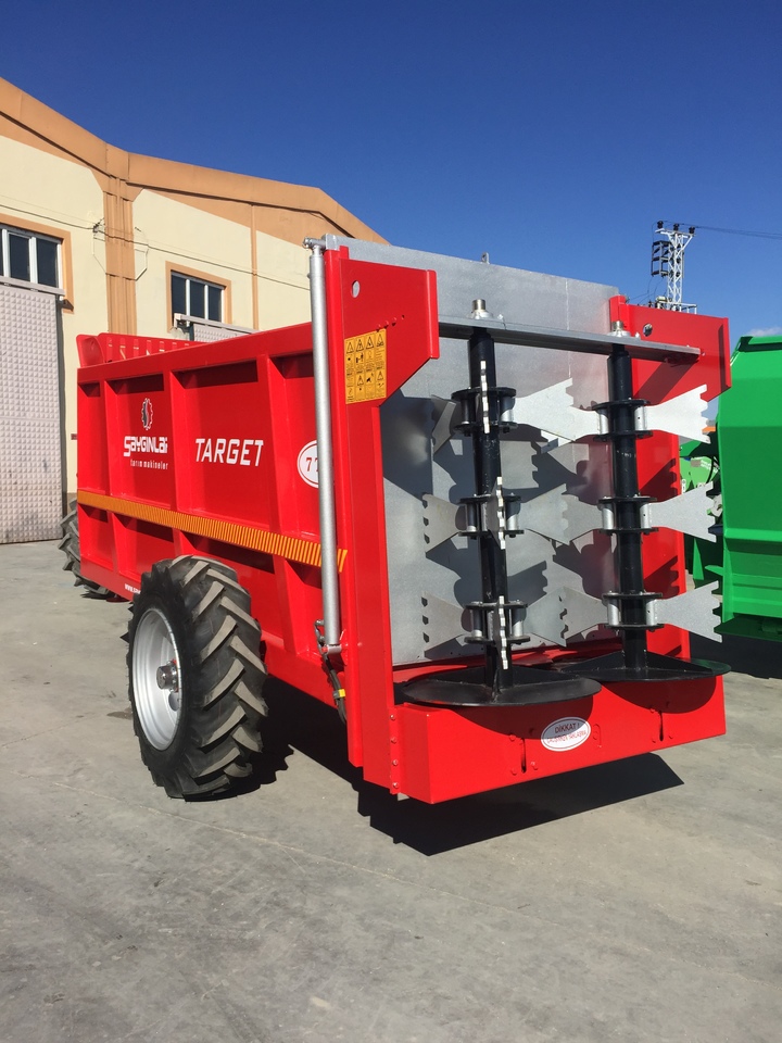Spandiletame TARGET 5 TON HYDRAULIC PUSH MANURE SPREADER: foto 6