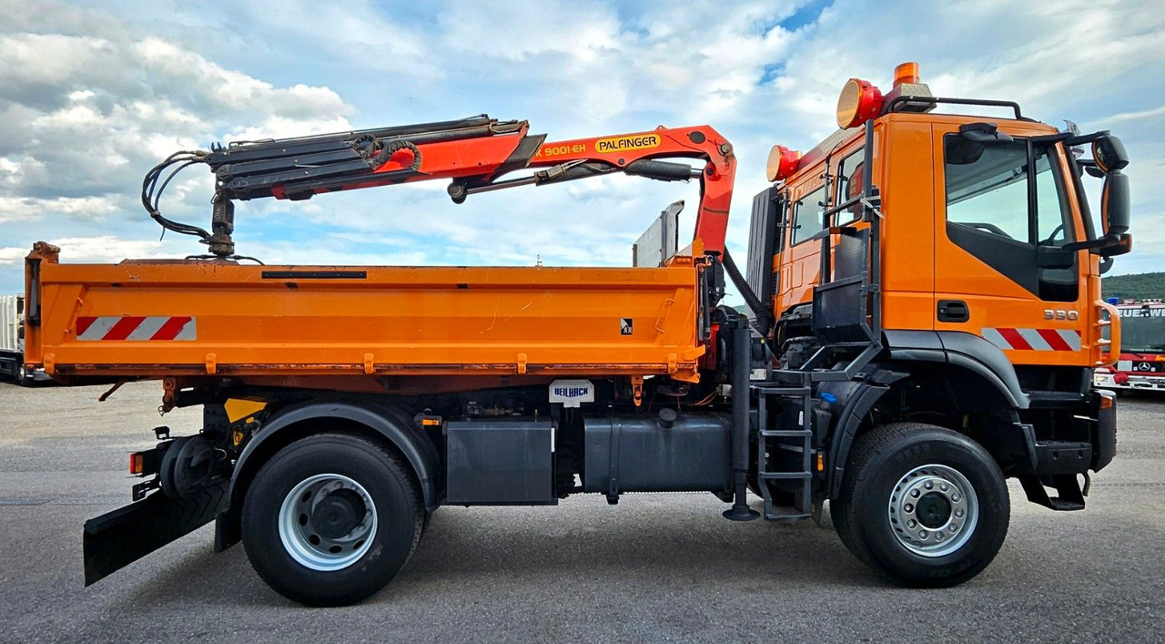 Iveco Trakker 190T33 4x4 Euro5 Kran Palfinger Funk - Autocarro ribaltabile, Camion con gru: foto 2 Iveco Trakker 190T33 4x4 Euro5 Kran Palfinger Funk - Autocarro ribaltabile, Camion con gru: foto 2