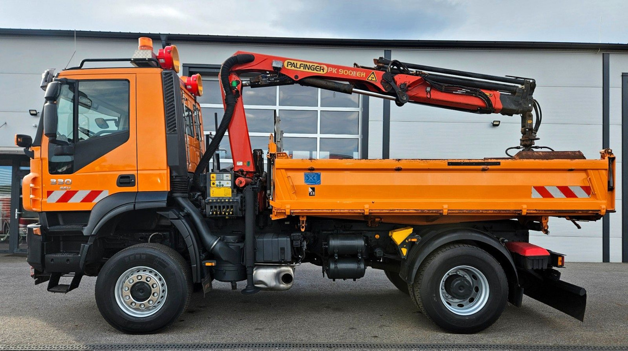 Iveco Trakker 190T33 4x4 Euro5 Kran Palfinger Funk - Autocarro ribaltabile, Camion con gru: foto 5 Iveco Trakker 190T33 4x4 Euro5 Kran Palfinger Funk - Autocarro ribaltabile, Camion con gru: foto 5