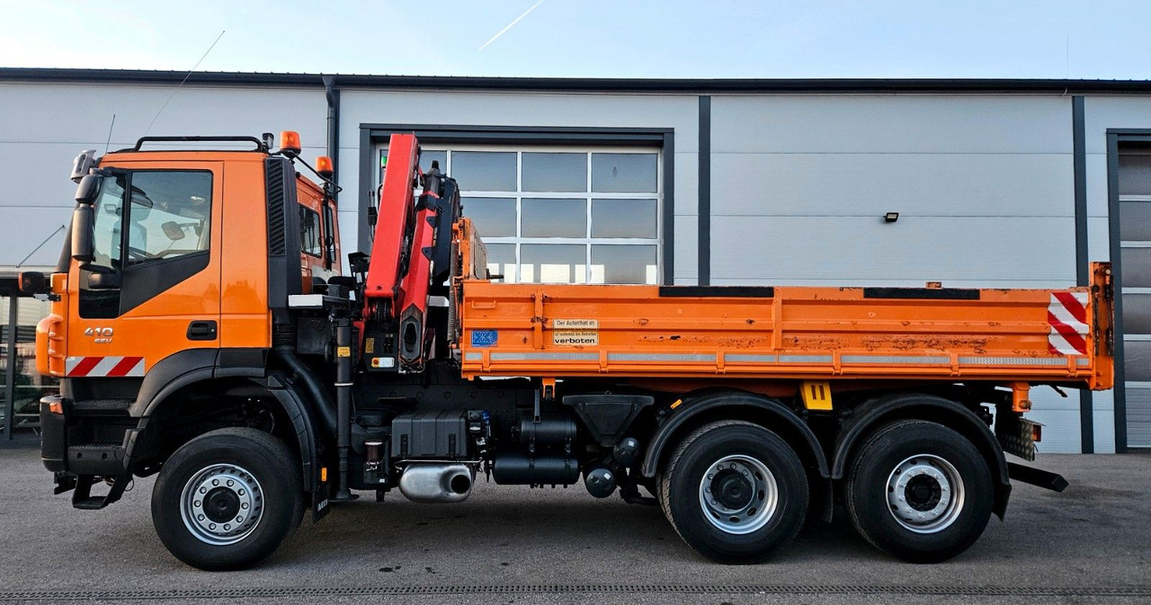 Iveco Trakker 410 6x4-4 EEV Palfinger PK12502 Funk - Autocarro ribaltabile, Camion con gru: foto 5 Iveco Trakker 410 6x4-4 EEV Palfinger PK12502 Funk - Autocarro ribaltabile, Camion con gru: foto 5