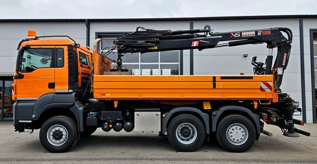 MAN TGS 28.360 6x4-4 HIAB 144E-4 Kran Euro5 - Autocarro ribaltabile, Camion con gru: foto 5 MAN TGS 28.360 6x4-4 HIAB 144E-4 Kran Euro5 - Autocarro ribaltabile, Camion con gru: foto 5