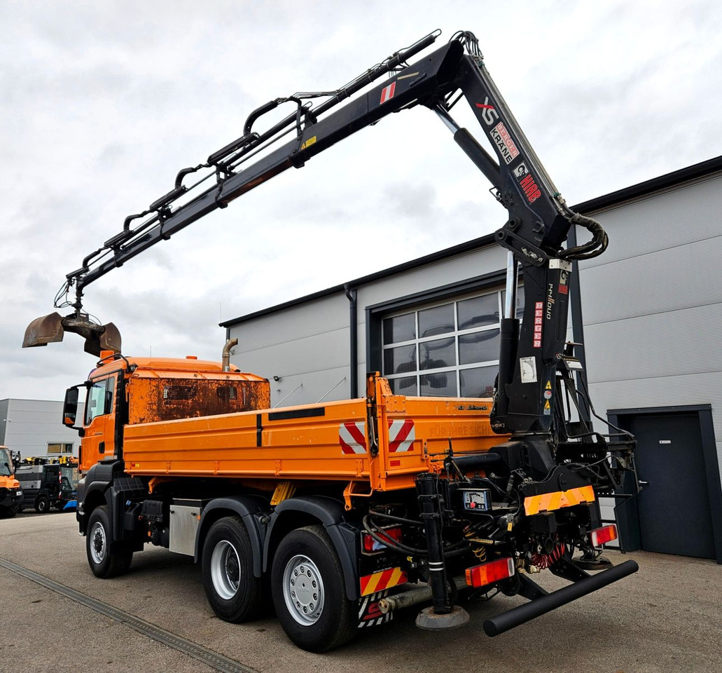 MAN TGS 28.360 6x4-4 HIAB 144E-4 Kran Euro5 - Autocarro ribaltabile, Camion con gru: foto 3 MAN TGS 28.360 6x4-4 HIAB 144E-4 Kran Euro5 - Autocarro ribaltabile, Camion con gru: foto 3