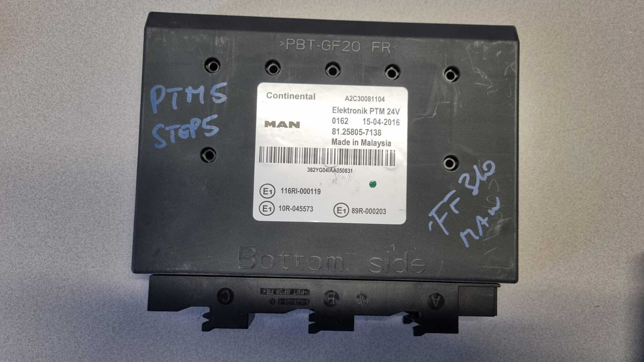 Centralina MAN TGX E6 - Sistema elettrico: foto 4 Centralina MAN TGX E6 - Sistema elettrico: foto 4