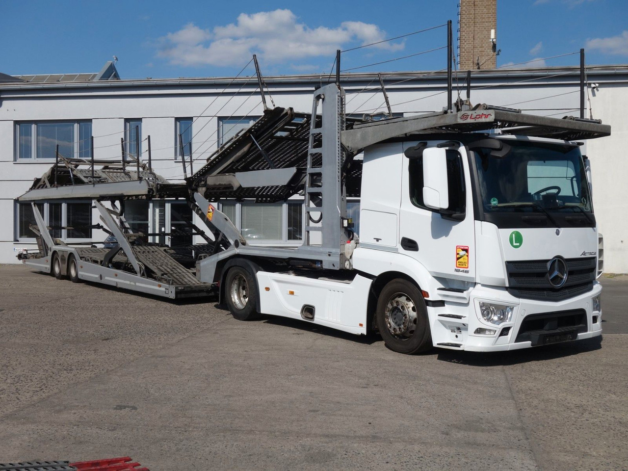 Mercedes-Benz Actros 1846 mit Euro LOHR, VDI Certificate - Autocarro trasporto automezzi: foto 2 Mercedes-Benz Actros 1846 mit Euro LOHR, VDI Certificate - Autocarro trasporto automezzi: foto 2