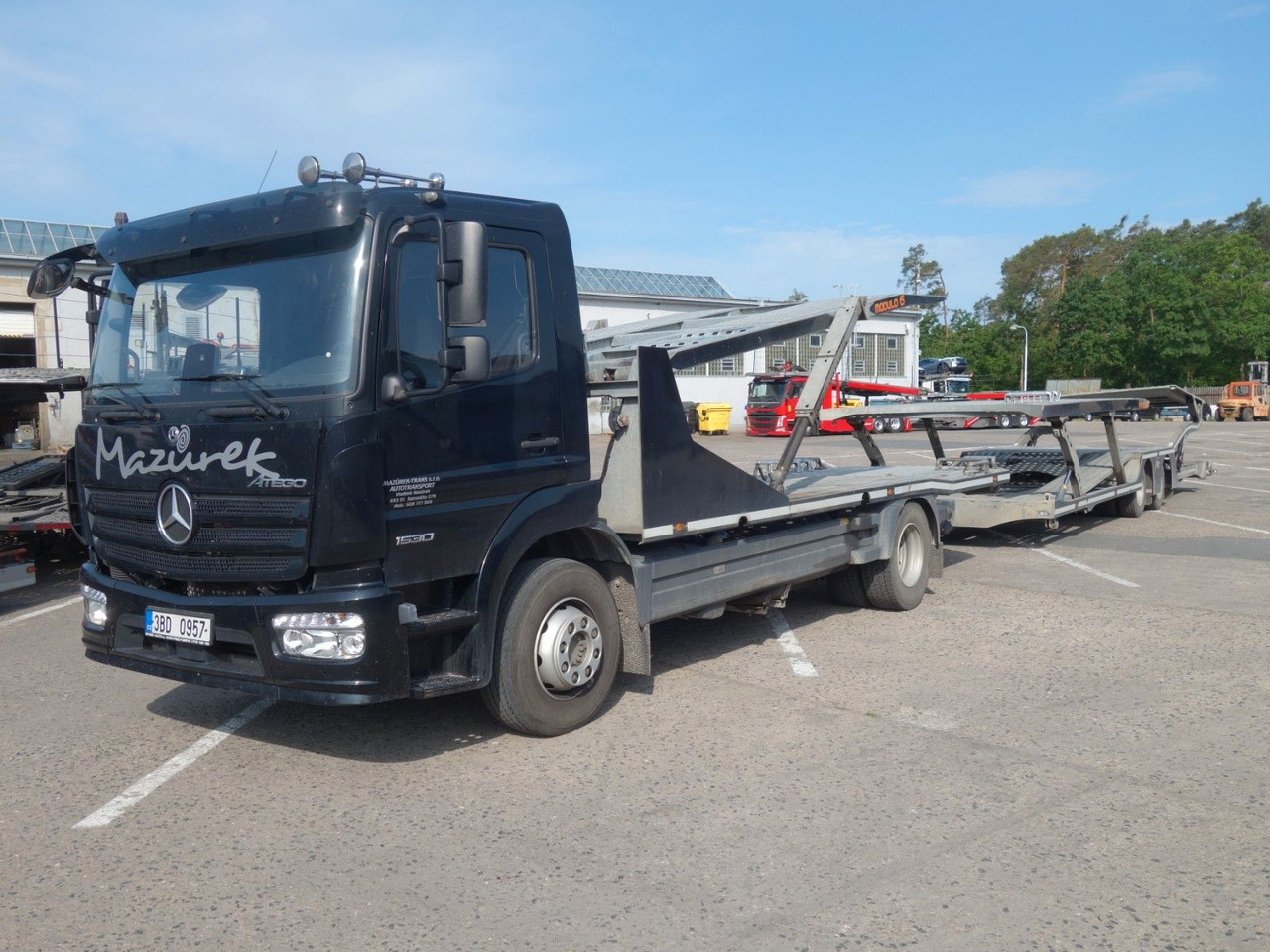 Mercedes-Benz Atego 1530 mit Anhänger für 7 PKW - Autocarro trasporto automezzi: foto 1 Mercedes-Benz Atego 1530 mit Anhänger für 7 PKW - Autocarro trasporto automezzi: foto 1