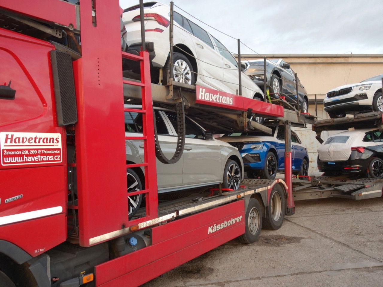 Volvo FM 13 460 6x2 Kässbohrer Metago - Supertrans - Camion bisarca: foto 3 Volvo FM 13 460 6x2 Kässbohrer Metago - Supertrans - Camion bisarca: foto 3