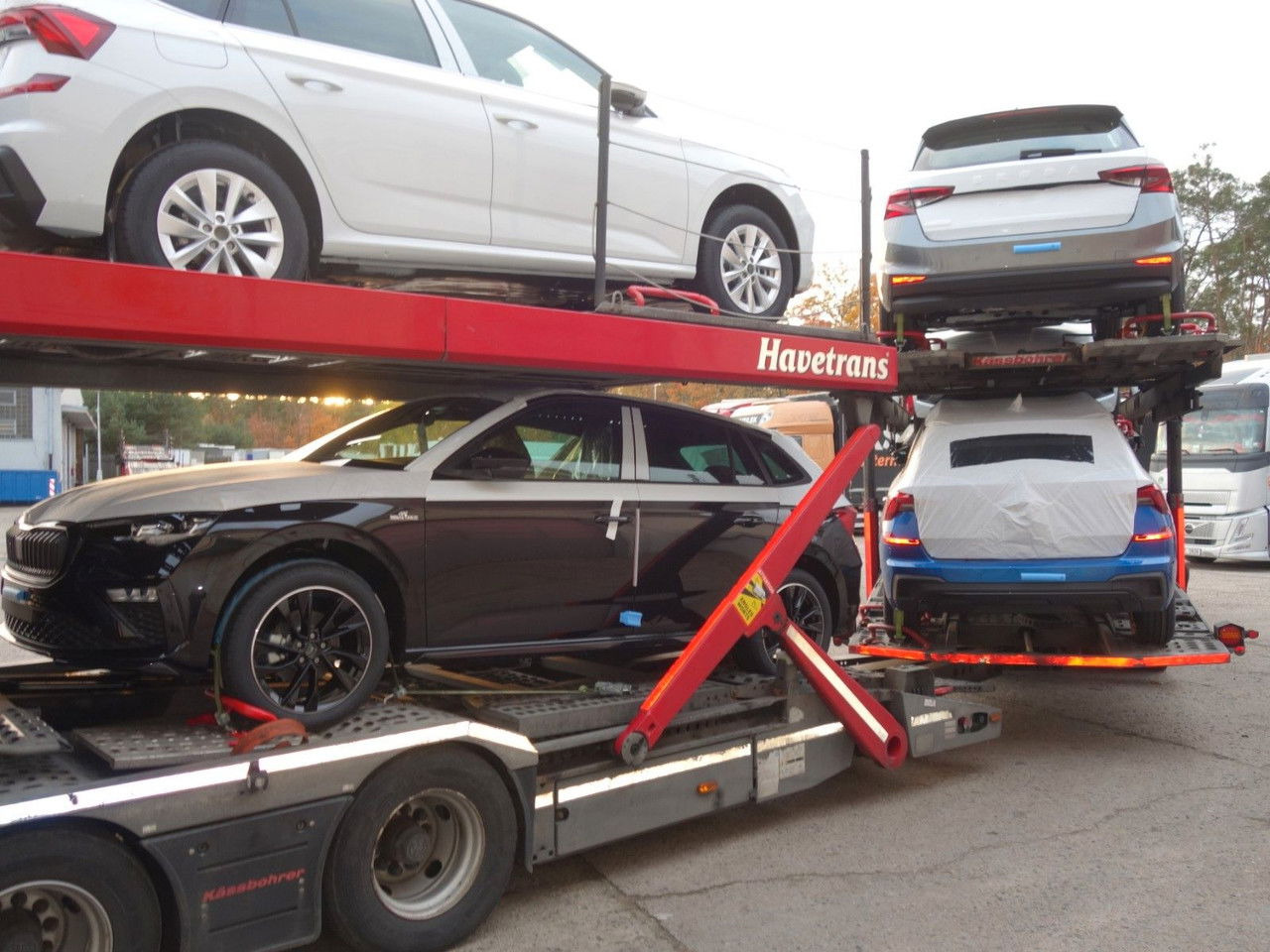 Camion bisarca Volvo FM 13 460 6x2 Kässbohrer Metago - Supertrans: foto 11