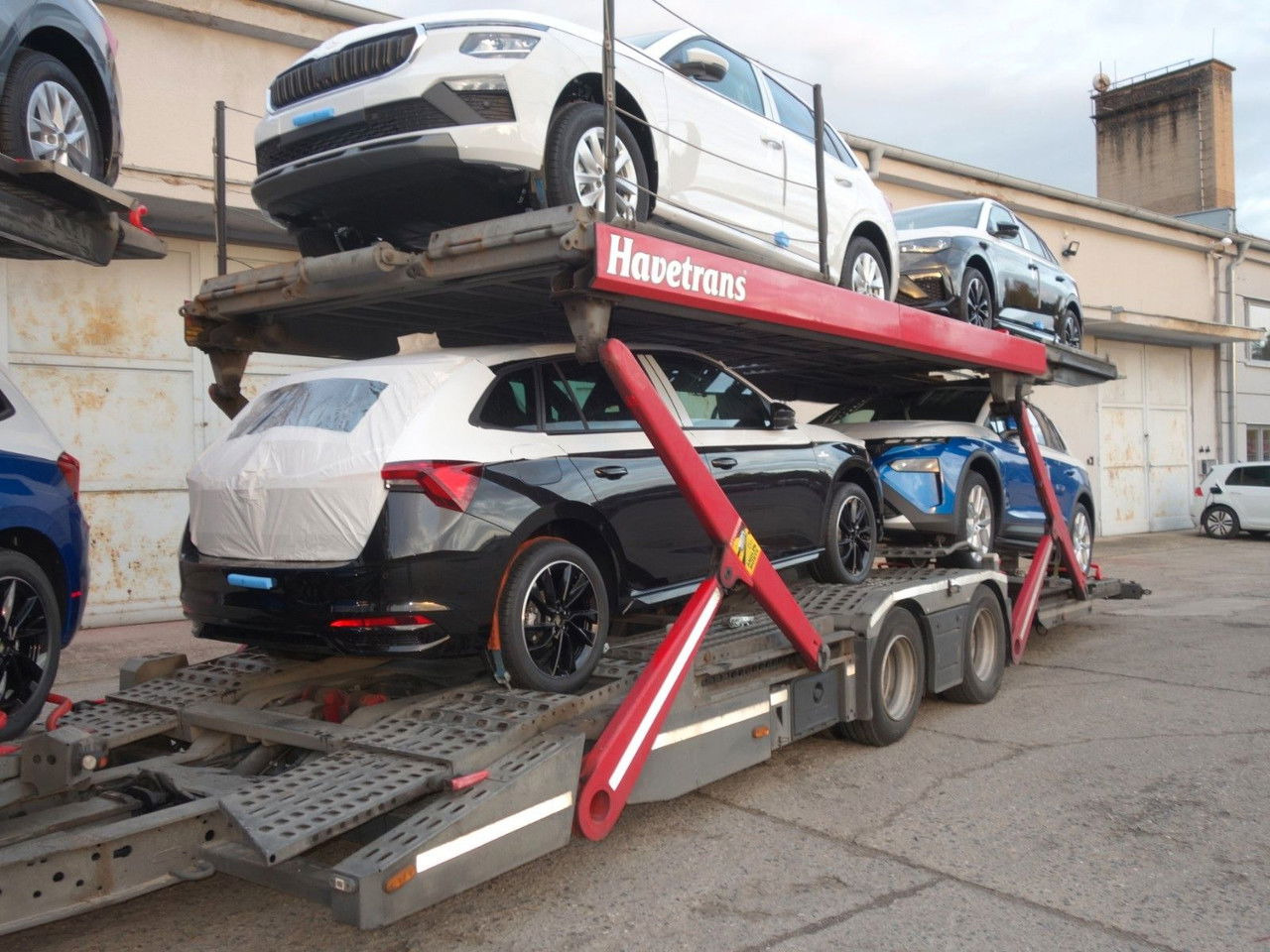 Camion bisarca Volvo FM 13 460 6x2 Kässbohrer Metago - Supertrans: foto 8