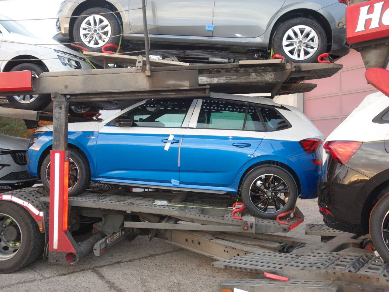 Camion bisarca Volvo FM 13 460 6x2 Kässbohrer Metago - Supertrans: foto 6