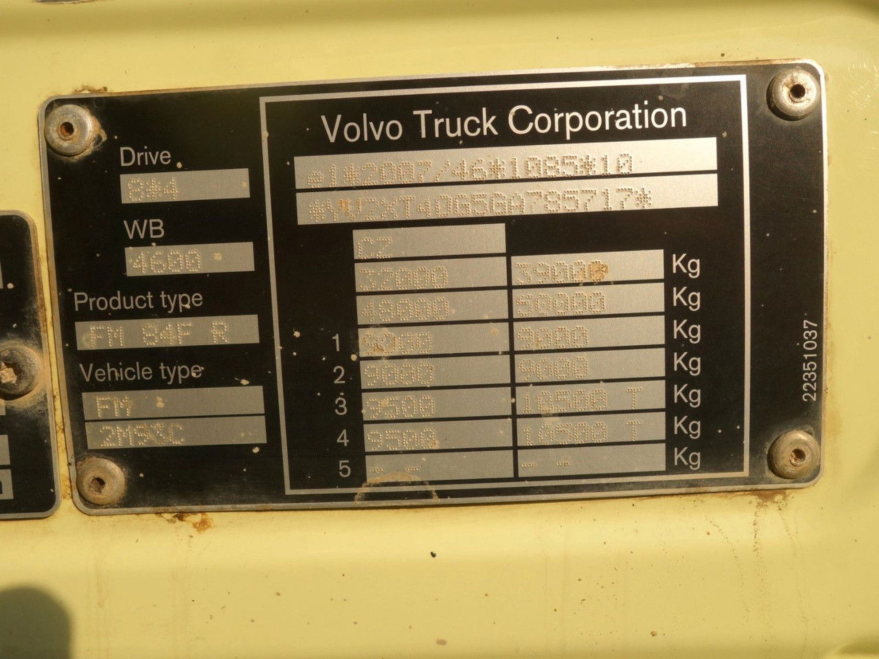 Leasing di  Volvo FMX 500 8X4, Dreisetenkipper, Bordmatic, Retarde Volvo FMX 500 8X4, Dreisetenkipper, Bordmatic, Retarde: foto 20