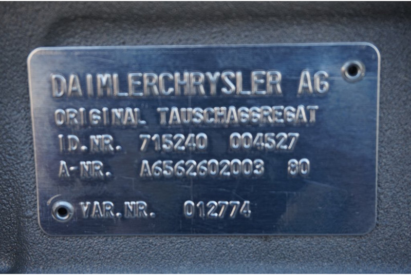 Mercedes-Benz G210-16/14.2-0.83EPS + VB VOITH 715240004527 - Cambio per Camion: foto 5 Mercedes-Benz G210-16/14.2-0.83EPS + VB VOITH 715240004527 - Cambio per Camion: foto 5