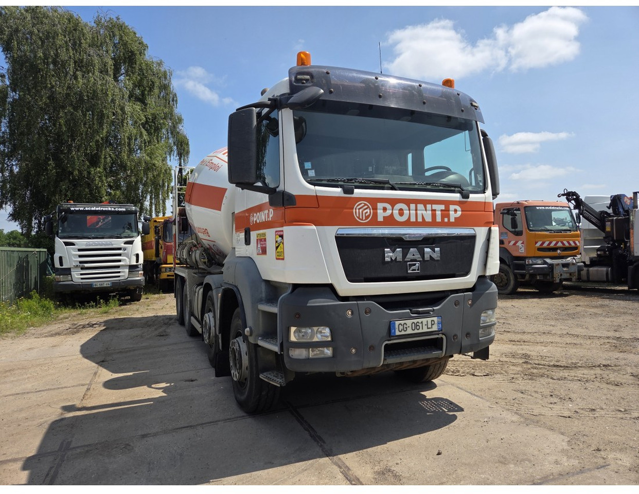 MAN TGS 35.400 8X4 Concrete Mixer Stetter 9m3 Steelsuspension - Autobetoniera: foto 4 MAN TGS 35.400 8X4 Concrete Mixer Stetter 9m3 Steelsuspension - Autobetoniera: foto 4