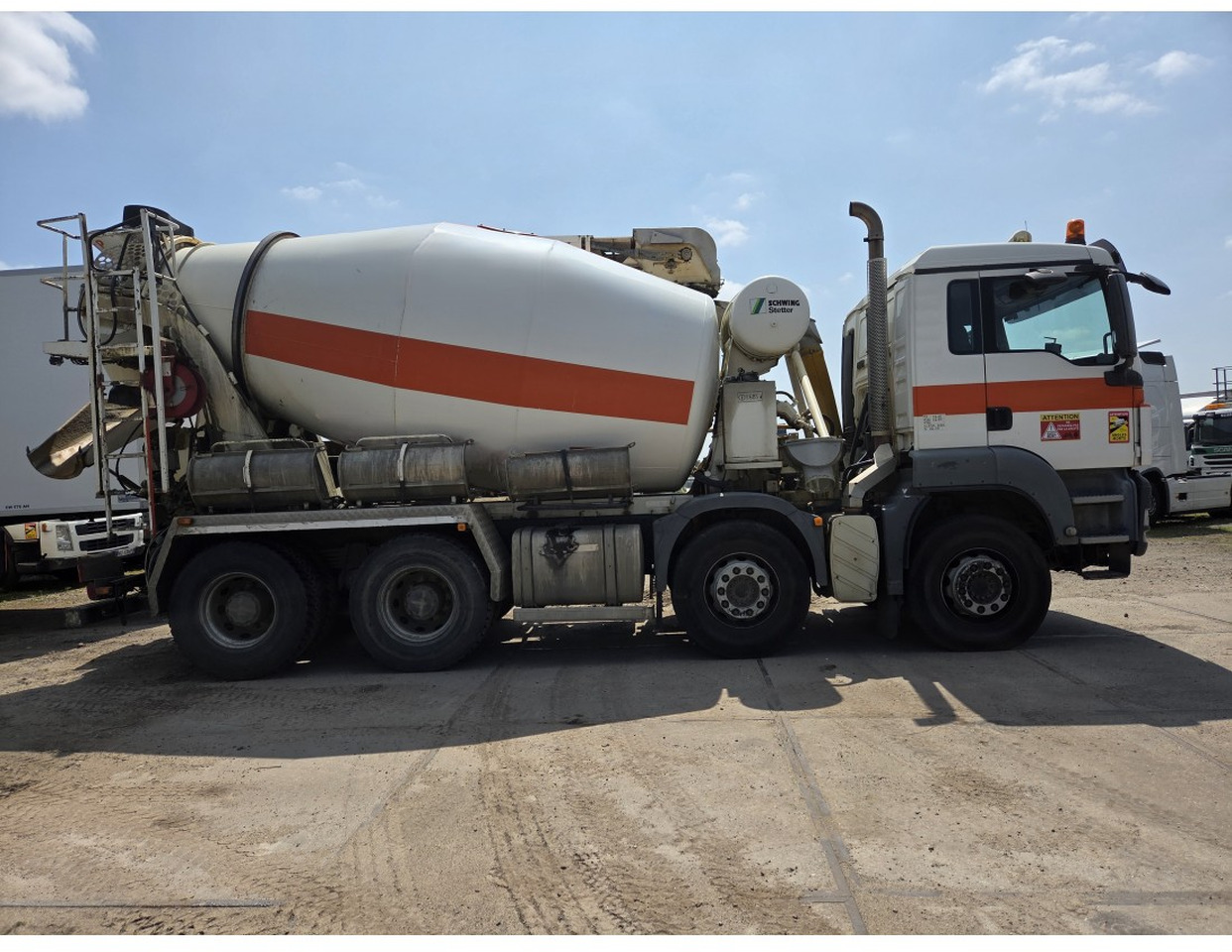 MAN TGS 35.400 8X4 Concrete Mixer Stetter 9m3 Steelsuspension - Autobetoniera: foto 5 MAN TGS 35.400 8X4 Concrete Mixer Stetter 9m3 Steelsuspension - Autobetoniera: foto 5