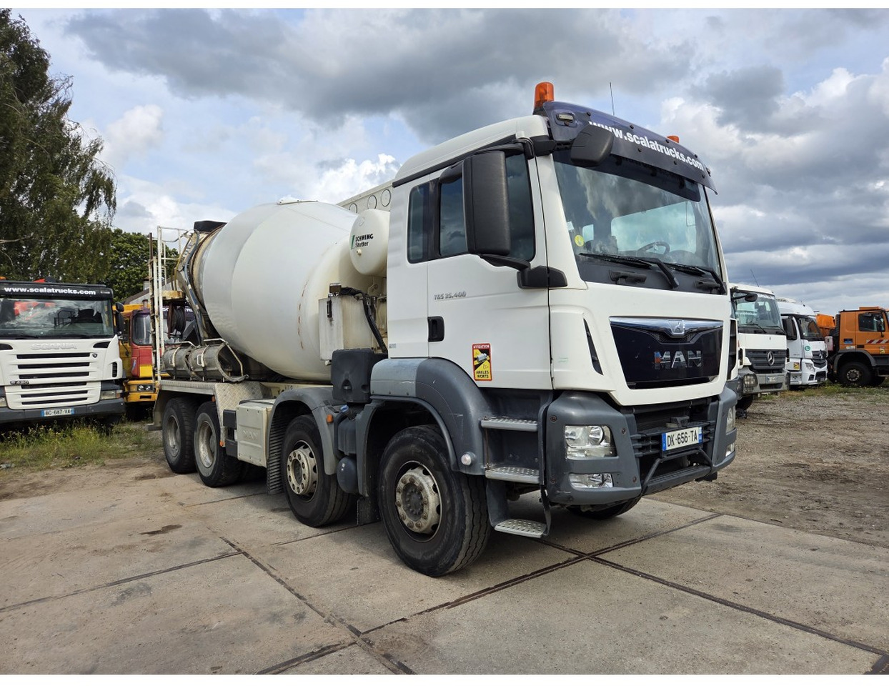 TGS 35.400 8X4 Concrete Mixer Stetter Euro 6 Steelsuspension - Autobetoniera: foto 5 TGS 35.400 8X4 Concrete Mixer Stetter Euro 6 Steelsuspension - Autobetoniera: foto 5