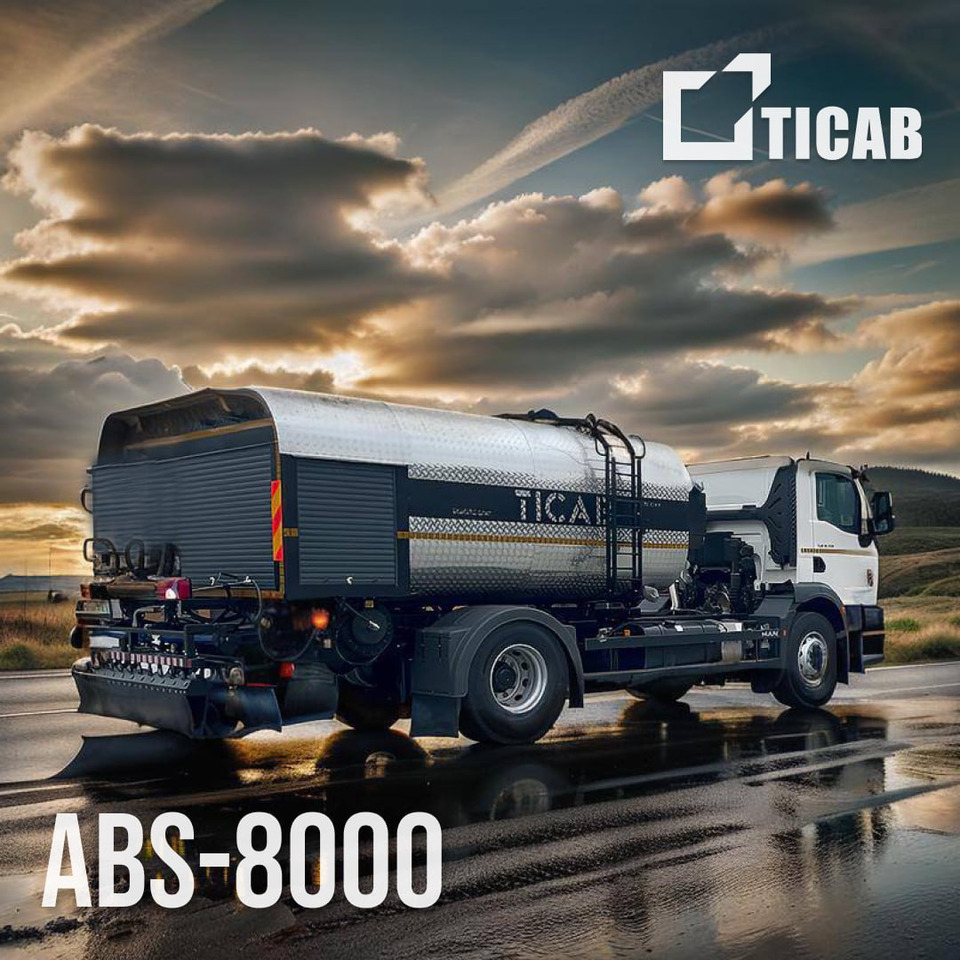 TICAB Asphalt Distributor, 8000 L, Аutonomous Asphalt Sprayer, Manufacturer - Pompa autocarrata: foto 4 TICAB Asphalt Distributor, 8000 L, Аutonomous Asphalt Sprayer, Manufacturer - Pompa autocarrata: foto 4