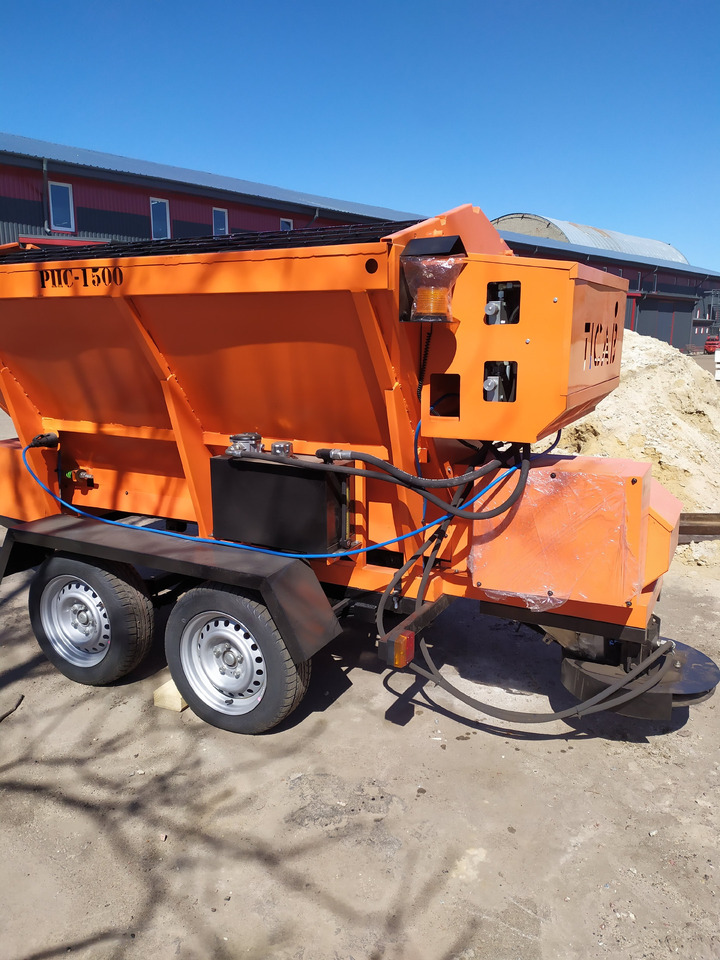 Semirimorchio con nastro trasportatore nuovo TICAB New Salt and Sand Spreader, Hopper spreader,Manufacturer, 1,5m³: foto 5 Semirimorchio con nastro trasportatore nuovo TICAB New Salt and Sand Spreader, Hopper spreader,Manufacturer, 1,5m³: foto 5