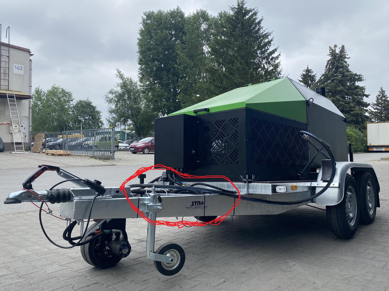 TICAB SelfPropelled Bitumen Emulsion Sprayer,1000L,Manufacturer - Spruzzatrice di emulsione bituminosa: foto 4 TICAB SelfPropelled Bitumen Emulsion Sprayer,1000L,Manufacturer - Spruzzatrice di emulsione bituminosa: foto 4