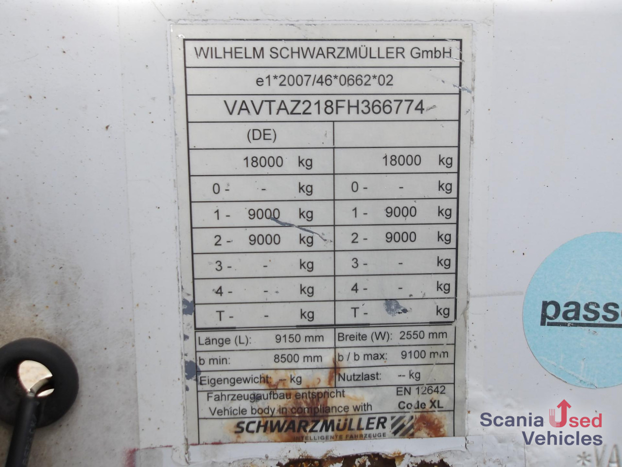 SCHWARZMUELLER AZ18 T-Serie - BPW Achsen - ALCOA - Palettenkasten - Rimorchio pianale/ Cassonato: foto 2 SCHWARZMUELLER AZ18 T-Serie - BPW Achsen - ALCOA - Palettenkasten - Rimorchio pianale/ Cassonato: foto 2