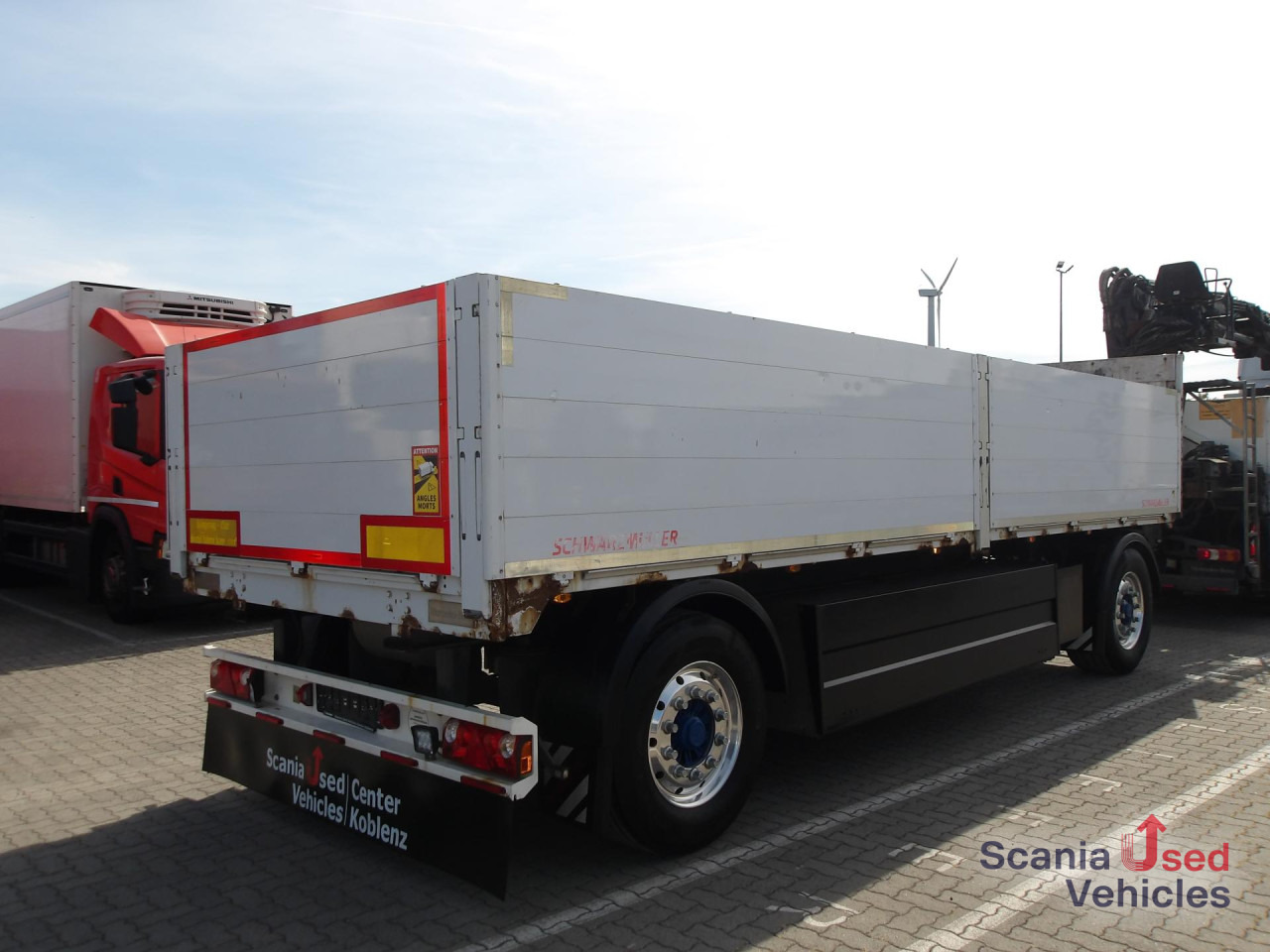 SCHWARZMUELLER AZ18 T-Serie - BPW Achsen - ALCOA - Palettenkasten - Rimorchio pianale/ Cassonato: foto 4 SCHWARZMUELLER AZ18 T-Serie - BPW Achsen - ALCOA - Palettenkasten - Rimorchio pianale/ Cassonato: foto 4