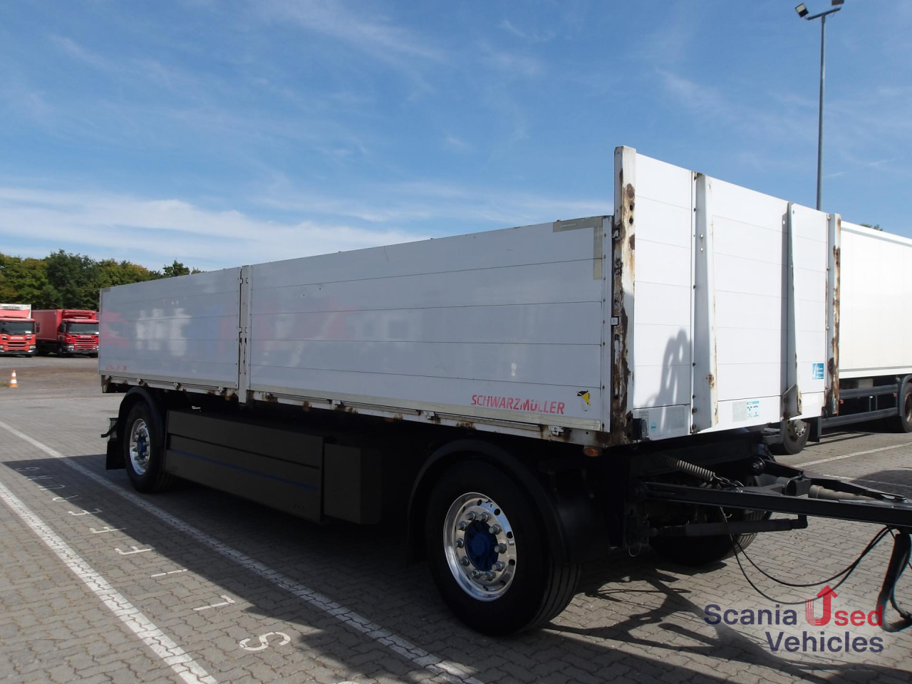SCHWARZMUELLER AZ18 T-Serie - BPW Achsen - ALCOA - Palettenkasten - Rimorchio pianale/ Cassonato: foto 3 SCHWARZMUELLER AZ18 T-Serie - BPW Achsen - ALCOA - Palettenkasten - Rimorchio pianale/ Cassonato: foto 3