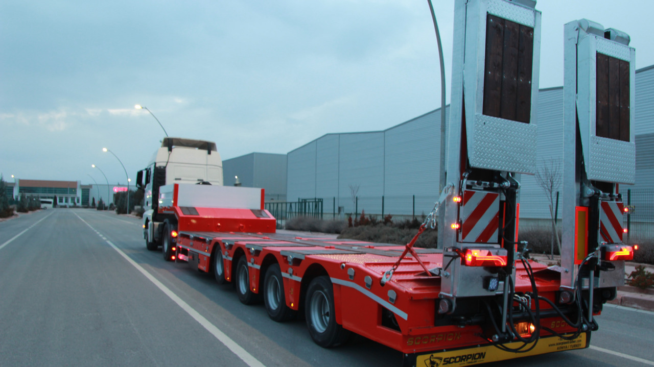 Scorpion Trailer NEW 4 AXLE  LOWBED SEMI TRAILER (MANUFACTURER COMPANY) - Semirimorchio pianale ribassato: foto 4 Scorpion Trailer NEW 4 AXLE  LOWBED SEMI TRAILER (MANUFACTURER COMPANY) - Semirimorchio pianale ribassato: foto 4