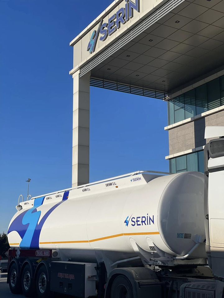 Semirimorchio cisterna per il trasporto di carburanti nuovo SERIN Fuel Oil  Aluminium Tanker: foto 9