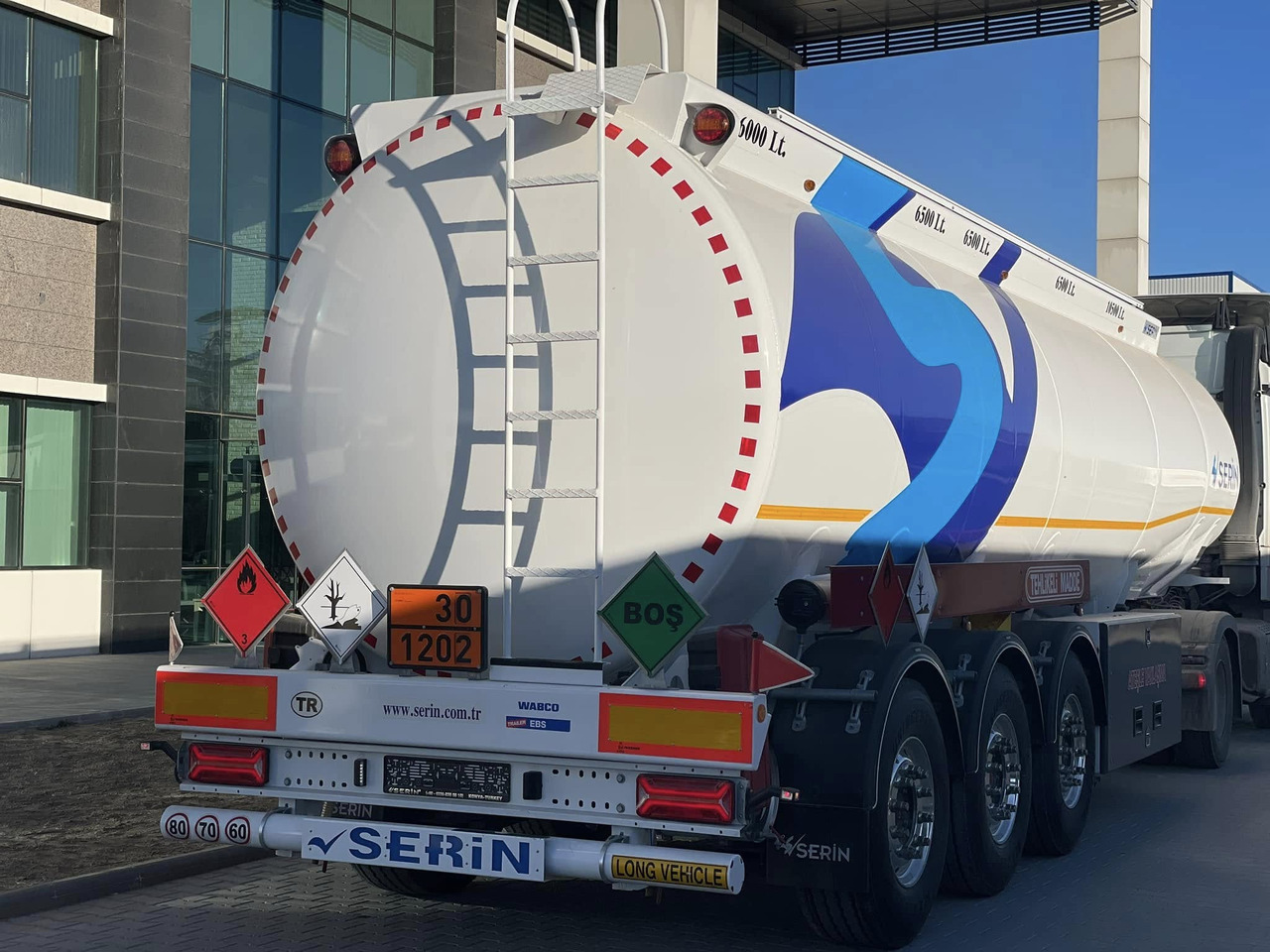 Semirimorchio cisterna per il trasporto di carburanti nuovo SERIN Fuel Oil  Aluminium Tanker: foto 10