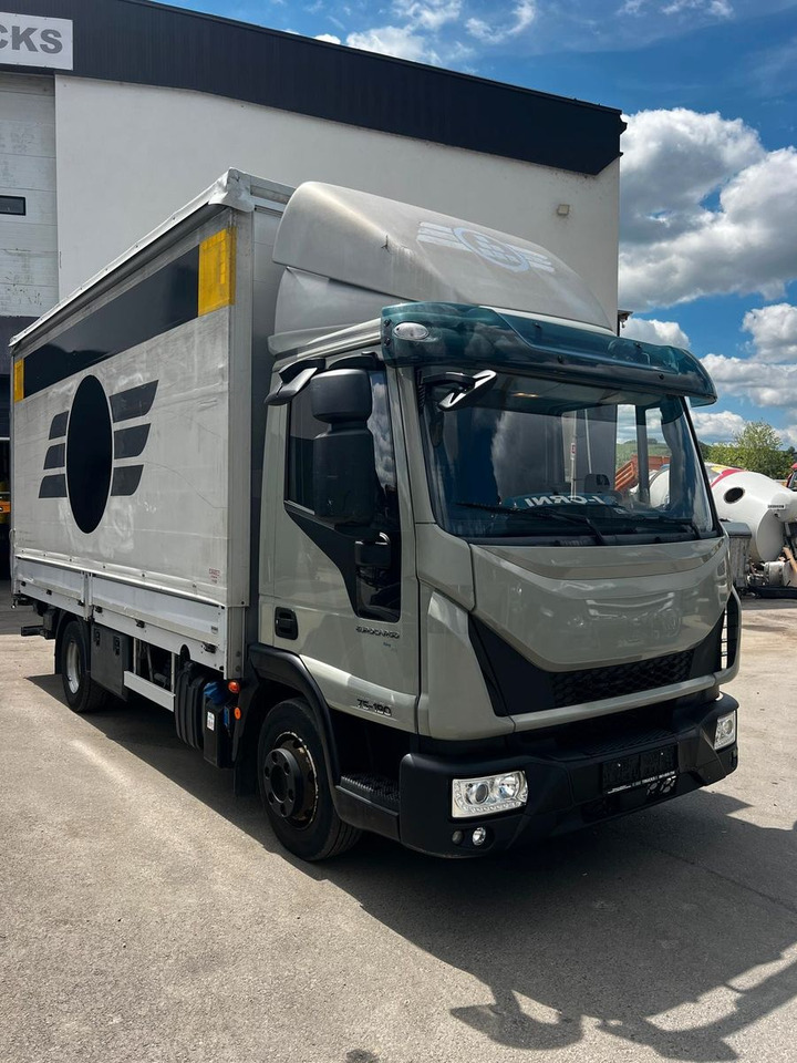 Iveco 75E19 Eurocargo, E6, Ladebordwand - Furgone centinato: foto 1 Iveco 75E19 Eurocargo, E6, Ladebordwand - Furgone centinato: foto 1
