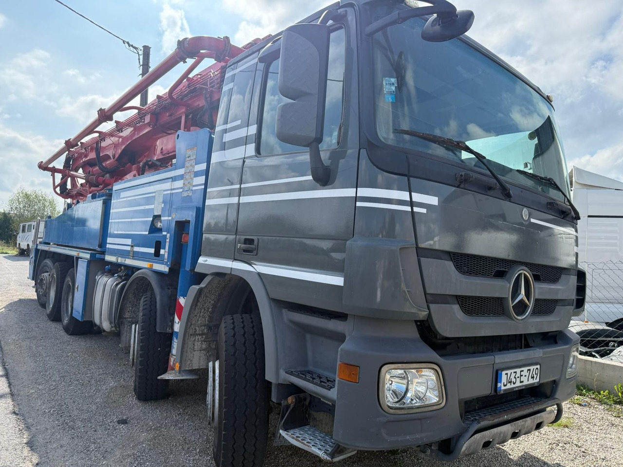 Mercedes-Benz Actros 4448 10x4, E5, MP-3, Putzmeister M46-5 - Pompa autocarrata: foto 2 Mercedes-Benz Actros 4448 10x4, E5, MP-3, Putzmeister M46-5 - Pompa autocarrata: foto 2
