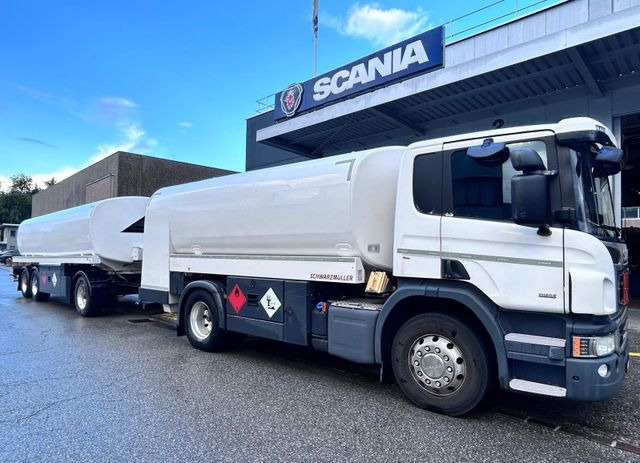 Scania P450 LB 4x2, ADR, Schwarzmueller Anhaenger Fuel - Camion cisterna: foto 1 Scania P450 LB 4x2, ADR, Schwarzmueller Anhaenger Fuel - Camion cisterna: foto 1