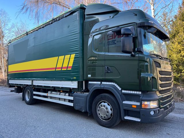 Scania R440 4x2, Euro 6, Ladebordwand, Retarder - Camion centinato: foto 1 Scania R440 4x2, Euro 6, Ladebordwand, Retarder - Camion centinato: foto 1