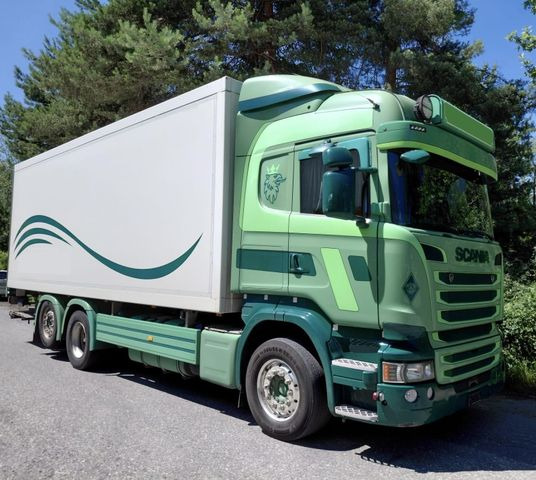 Scania R450 6x2, E6, Thermo King UT 1200, Ladebordwand - Autocarro frigorifero: foto 4 Scania R450 6x2, E6, Thermo King UT 1200, Ladebordwand - Autocarro frigorifero: foto 4