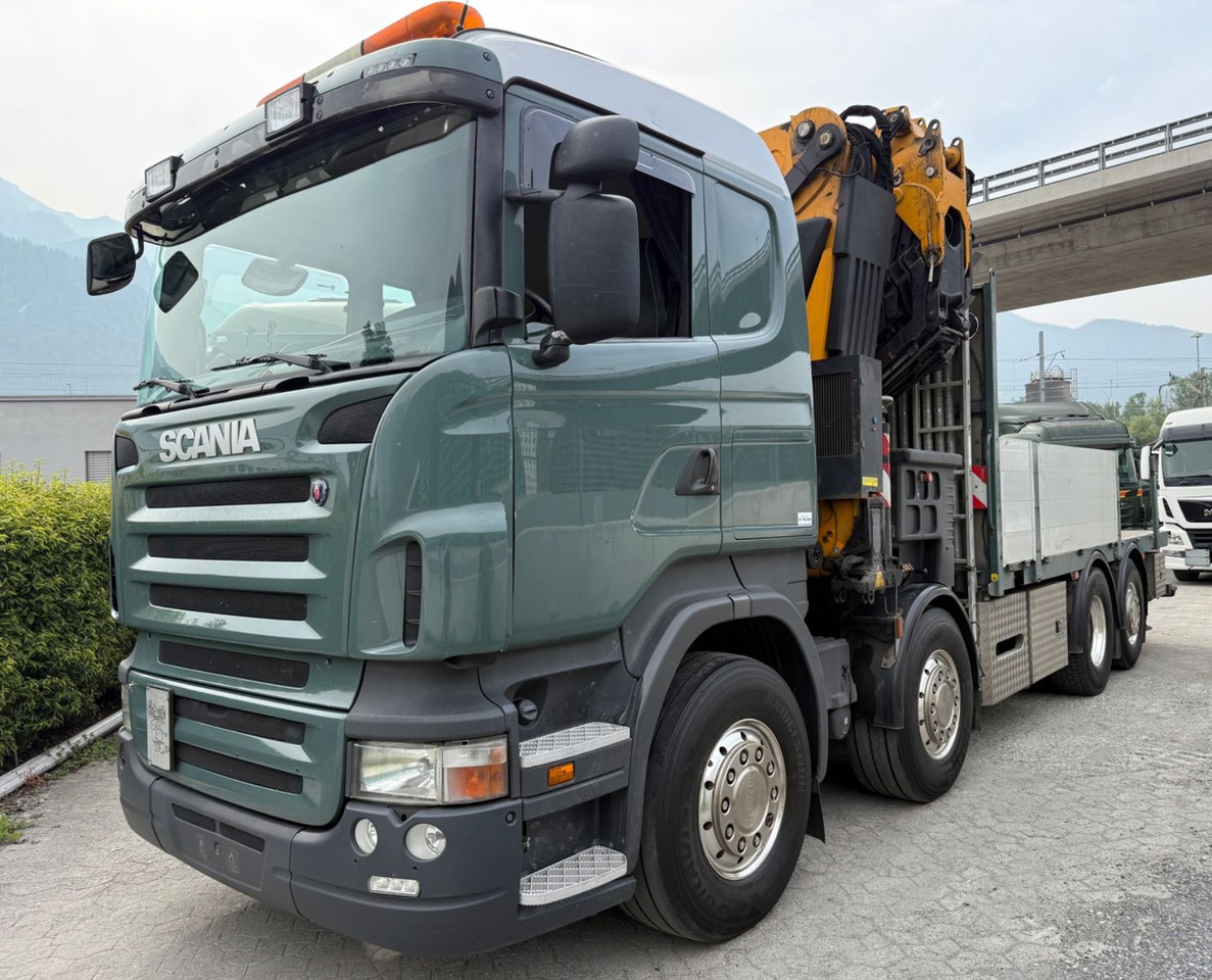 Scania R500 V8 8x2, E5, Effer 585 6S + Flyjib + winch - Camion con gru: foto 1 Scania R500 V8 8x2, E5, Effer 585 6S + Flyjib + winch - Camion con gru: foto 1