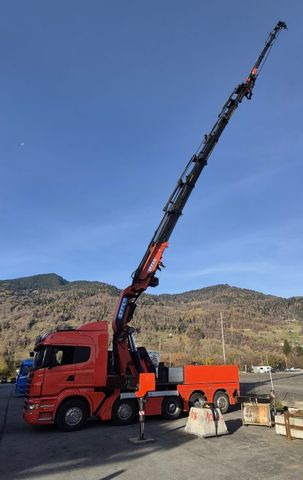 Scania R500 V8 LB10x4, E5, Effer 1750 8S, FLYJIB, 44m - Camion con gru: foto 1 Scania R500 V8 LB10x4, E5, Effer 1750 8S, FLYJIB, 44m - Camion con gru: foto 1