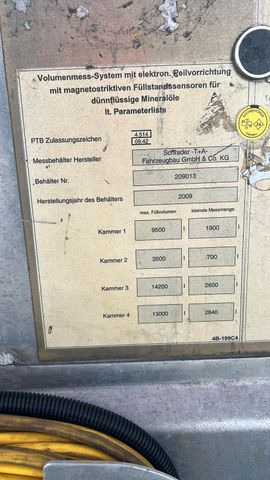 Schrader Treibstoff Diesel/Benzin, ADR, 4 Kammern, Sening - Semirimorchio cisterna: foto 5 Schrader Treibstoff Diesel/Benzin, ADR, 4 Kammern, Sening - Semirimorchio cisterna: foto 5