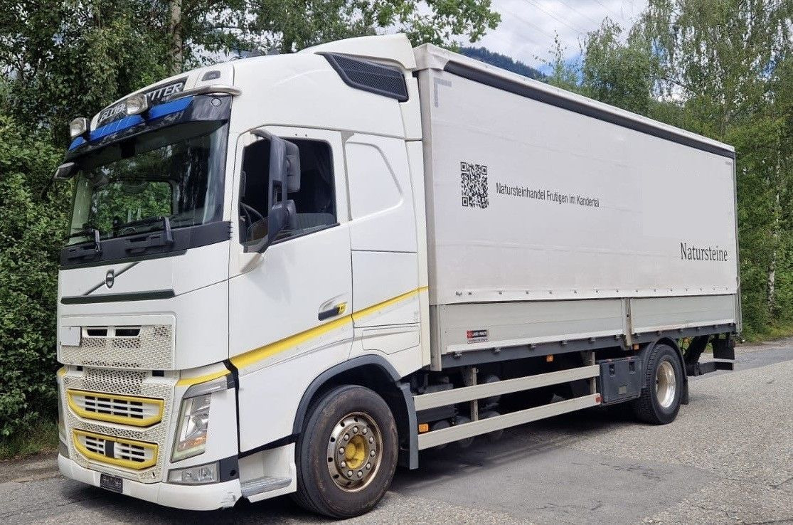 Volvo FH460 4x2R, E6, Ladebordwand - Camion centinato: foto 2 Volvo FH460 4x2R, E6, Ladebordwand - Camion centinato: foto 2